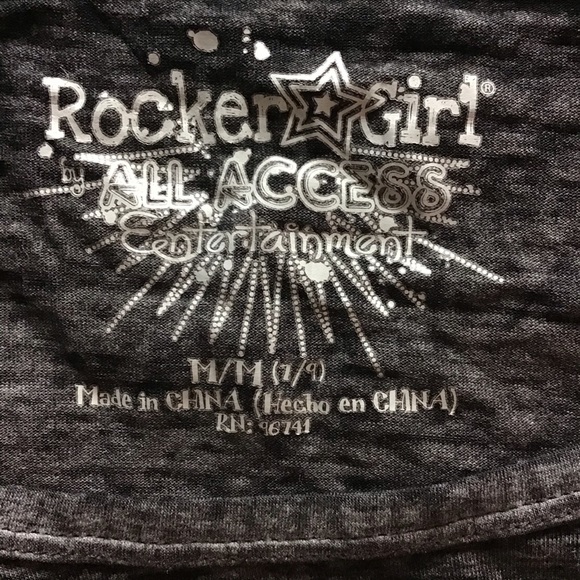 4/$16 🍀 Four Leaf Clover Tee Girls M - Picture 3 of 4